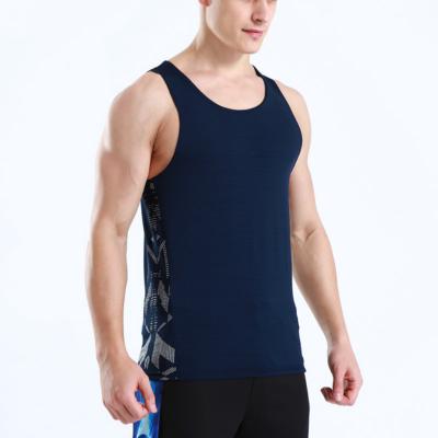 China Wholesale Antibacterial Sports Vest Gym Vest Men Sports Sport Wear Workout Quick Dry Tank Top for sale