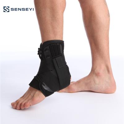 China Breathable ankle brace for men and women, rigid ankle stabilizer in shoes for protection and providing sprain support for sale