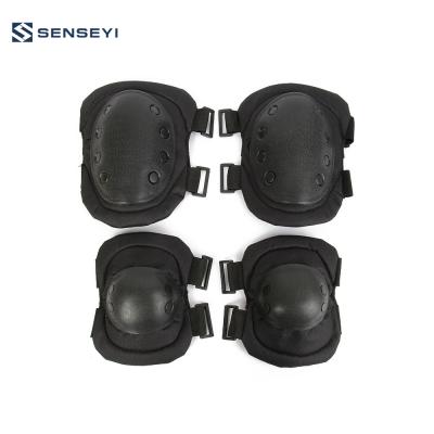 China Eco-friendly / lightweight 4 PCS knee and elbow safety pad set protector for skating, cycling, wargame for sale