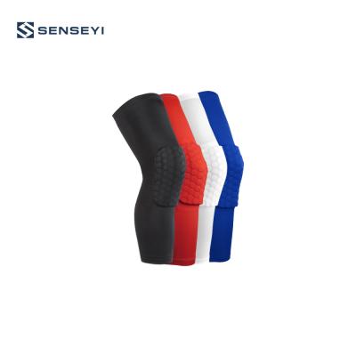 China Breathable Professional Volleyball Knee Pads With Honeycomb Pad Inserted for sale