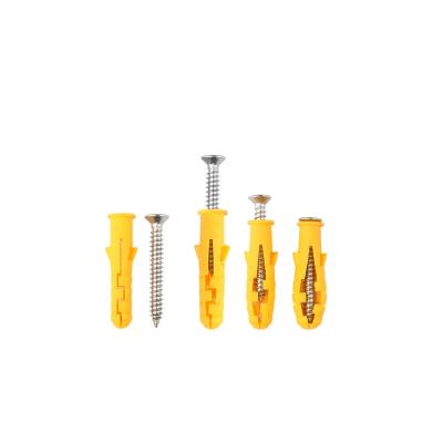 China Factory Price of Expansion Screws Fixing Wall Plug Anchor with Single Wing Screw Expanding Anchor Plastic Customer Requst for sale