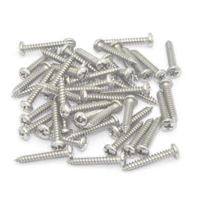 China Pan Factory Cheap Price Packing Tapping Screw Pan Head Phillips Drive Sheet Metal Screws Customizable Assortment for sale