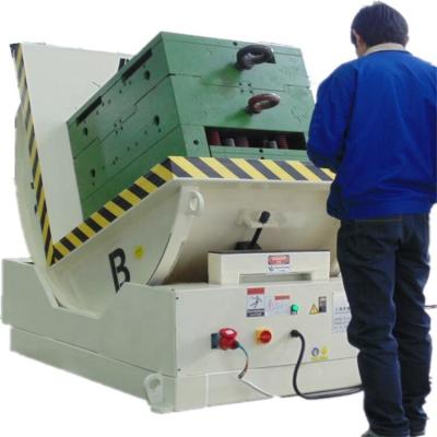 China Building Material Shops Large 90 Degree Switch Horizontal Vertical Upender Mold Rotating Mold Machine for sale