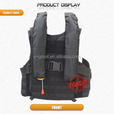 China bulletproof vest/body armor/floatation vest V-fit 055 for sale