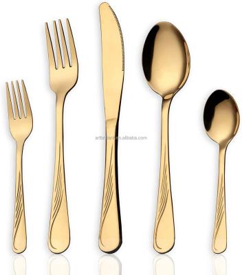 China Viable BC3036 Spoon Cutlery Set Straw Cutlery Set And Fork Set Stainless Steel To Go for sale