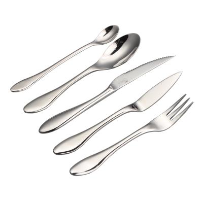 China Sustainable Factory Price Hotel Cutlery 30 Pcs 18/0 30 Pcs Stainless Steel Cutlery for sale