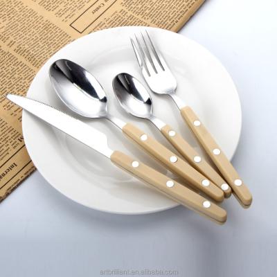 China Sustainable Dinnerware Stainless Steel Flatware ttx Ivory Stainless Cutlery 18-8 Flatware Eco Friendly for sale