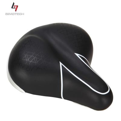 China New Style Printed Spring Electric Bicycle Saddle Comfortable Shock Absorbing City Men Bicycle Saddle for sale