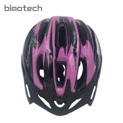 China Fashionable colorful bicycle helmets for adult for sale