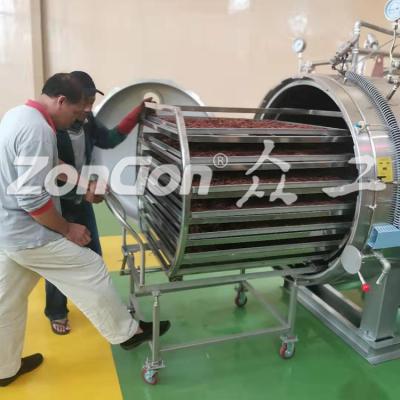 China Provide Cost Effective Customized Customized Services Replicate Steam Spices Herb Sterilizer Machine for sale