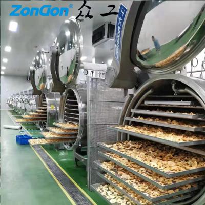 China Hotels Vacuum Blow Molding Machine Vacuum Chips Making Machine Apple Fruit and Vegetable Chips for sale