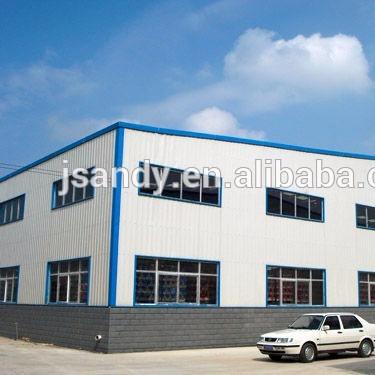 China Parking lot warehouse prefab gate frame steel structure, roof truss warehouse for sale