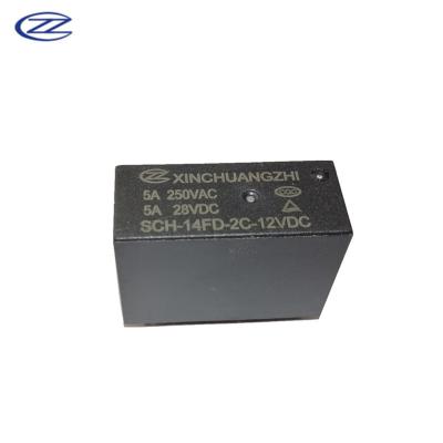 China Shenzhen China Rel 12V 5A DDS155 G2R 8 Pin Electromagnet Relay 12V DPDT Sealed Switch for sale