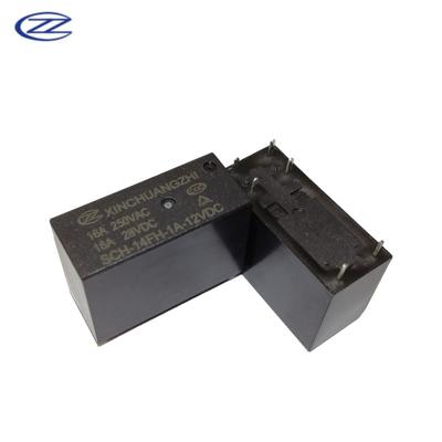 China HF-14F Sealed Relay 16A 6Pin 12VDC Sealed 16A Power Relay for sale