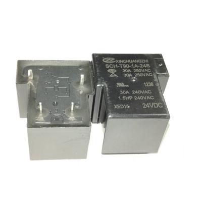 China 30A 24VDC Sealed Relay JQX AC 220V 4 Pin Power Relay for sale