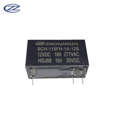 China SCH-115FH Sealed Relay 220V 12V 16A Power Relay for sale