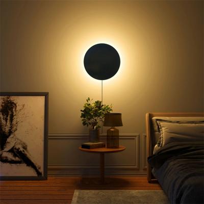 China Modern Outdoor Wall Mounted Lighting And Circuit Design Indoor Modern Decorative Led Round Wall Light Wall Light for sale