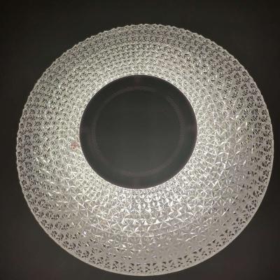 China Modern Modern Round LED Music Ceiling Light Panel Down Smart Home lamparas de techo Lights Bathroom Kitchen Bedroom Lamp for sale