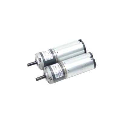 China IP40 60RPM 0.5NM 22mm DC 24V Micro Brush Motor With 24v Gearbox for sale