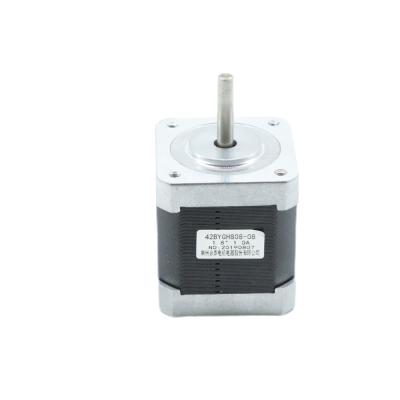 China High torque output; 42BYGH808-08 Customized Cost-effective NEMA 17 Micro Accurate Positioning Customized Hybrid Stepper Motor for sale