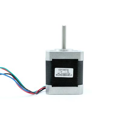 China 42BYGH872A 2 Phase Professional Manufacture NEMA 17 Low Noise Stepping Motor For Automotive Urea Pump 42BYGH872A for sale