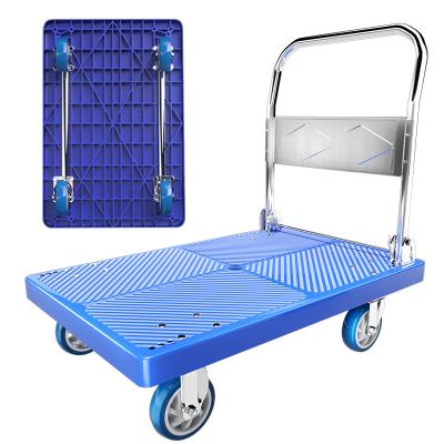 China 2022 Storage Custom Design 90*60 Heavy Duty Silent 5 Inch Wheel Trolley With Square Tube for sale