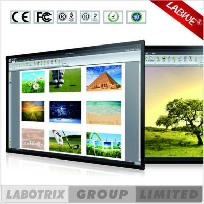 China 64 Point Touch Multi-Touch Interactive Whiteboard / Smart White Board for sale