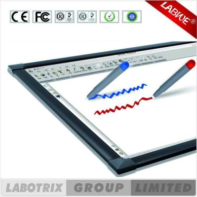 China Anti-Glare Draagbare Interactieve Whiteboard/Actieve Raad met Pennen Te koop