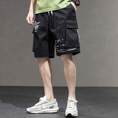 China QUICK DRY Street Wear Fashion Pants Lounging Hip Hop Gym Style Mens Casual Cargo Shorts With Big Side Pockets for sale