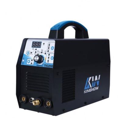 China Muttahida Majlis-e-Amal portable arc kingnow 220V dc pules Igbt inverter 200P multifunction aluminum welding machine for sale