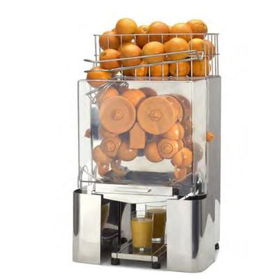 China Commercial Automatic Orange Juicer Machine With Stainless Steel Shell for sale