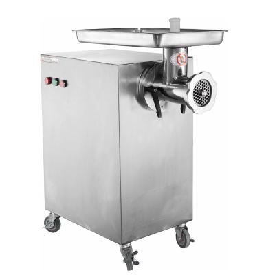 China Stainless Steel Small Floor Electric Meat Grinder 1500W 400kg/h Capacity 220V 380V Price for sale