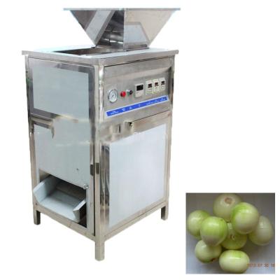 China Dry Type Food Processing Machine Commercial Onion Peeler Machine 100W for sale