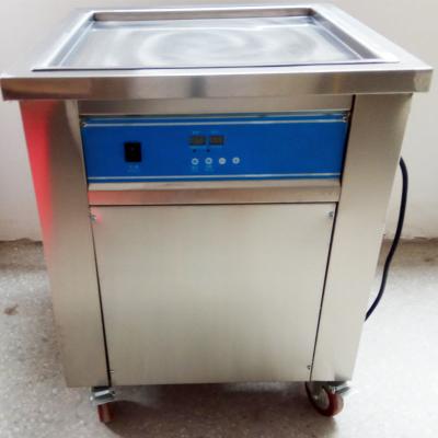 China Durable Stainless Steel Ice Cream Roll Maker / Ice Cream Cold Plate Machine for sale