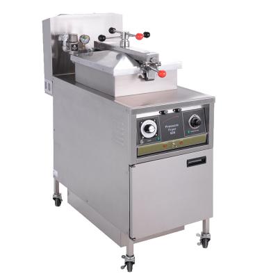 China Restaurant KFC Commercial Pressure Fryer For Chicken 24L Stainless Steel Material for sale