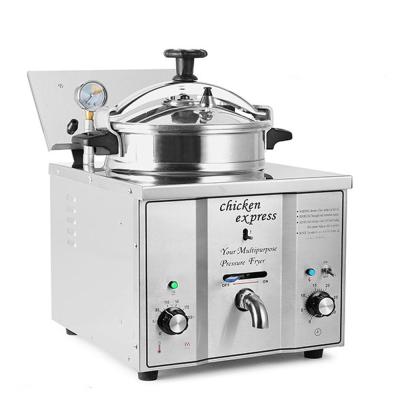 China Electric Broaster Pressure Fryer , Table Top Commercial Pressure Fryer 3KW 220V for sale