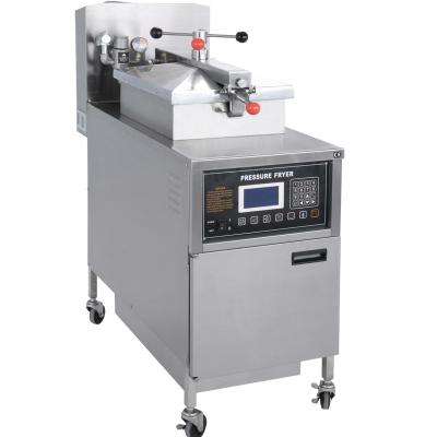 China LPG / Natural Gas Chicken Pressure Fryer With Filtration System 25L Volume for sale