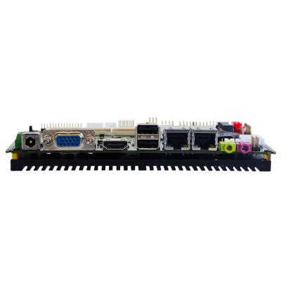 China Fanless 2*MINI PCIe Server Main Board Used For Auto POS PC Machine Mini-ITX Industrial Tail 4*COM (RS232 /RS485) 6*USB Motherboard for sale