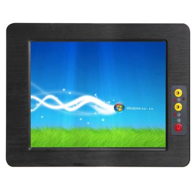 China 12.1 inch waterproof touch screen mini industrial tablet Win XP window7 all in one pc 2*LAN 6*COM panel pc for sale