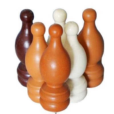 China CLASSIC Long Wood Finial For Decorative 1 3/8