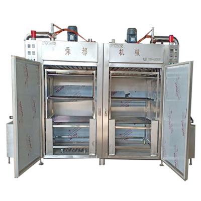 China Medicine processing meat Sus304 cooking machinery/smoke house drying oven/vegetable dryer tray dryer for sale