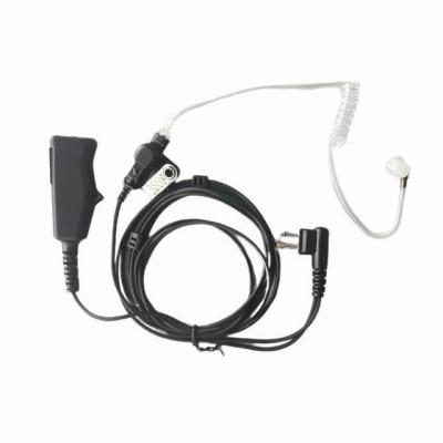 China Ear hook E343 earphone with monitoring clear air-tube earpiece and large noise-cancelling PTTs for sale