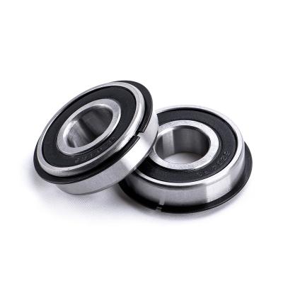 China Factory High Temperature Deep Rubber Seal Silent Groove Ball Bearing With Snap Ring 6204 2RS NR for sale