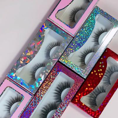 China Soft And Comfortable Cheap Price 3D 4D 5D 6D Mink Eyelashes 25MMM False Eyelash Packaging Box With Mink Lashes Package Box for sale