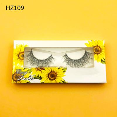 China Soft and Comfortable Private Label Easy Fanning Silk 3D Eyelash Fans Customized Logo Packing Box Free Sample High Quality Eyelash for sale