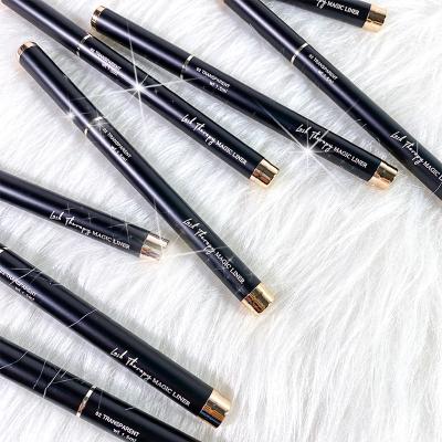 China Newest Luxury Liquid Waterproof Magic Adhesive Eyeliner Glitter Waterproof Tube For Highlights Pen Wholesale High Quality Eyeliner for sale