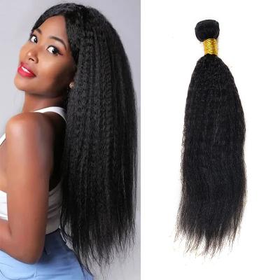 China 100% Brazilian Peruvian Virgin Hair Bundles Cuticle Aligned Yaki Hair Bundles Curly Wholesale Straight Yaki Straight Hair Bundles for sale