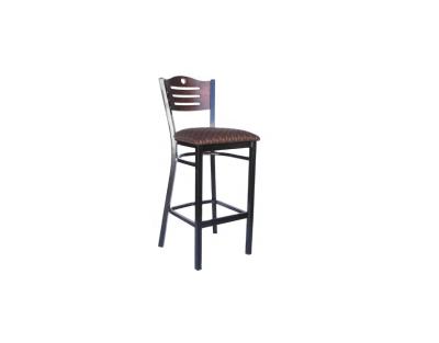 China Modern barstool in restaurant bar metal chair in dining room iron chair for kitchen for sale