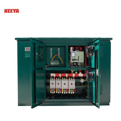 China American Style Protection-Mounted Power Distribution Transformer 300kva 13.8kv Combined Box Type Substation for sale