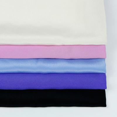 China Pill 12mm Crepe De Chine Wholesale Silk Anti Crepe Fabric 114cm Silk White for sale